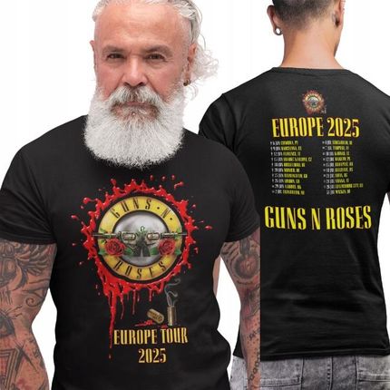 Guns N Roses Koszulka T-Shirt Tour 2025 Pge Narodowy Warszawa