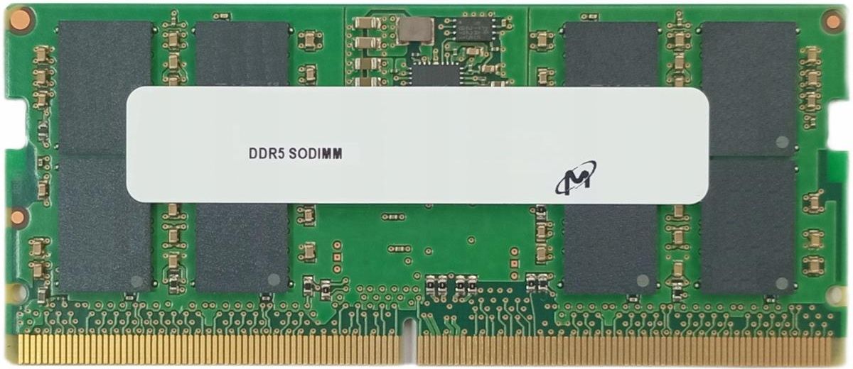Podzespoły do laptopa Micron Pamięć Ram Do Laptopa 16GB DDR5