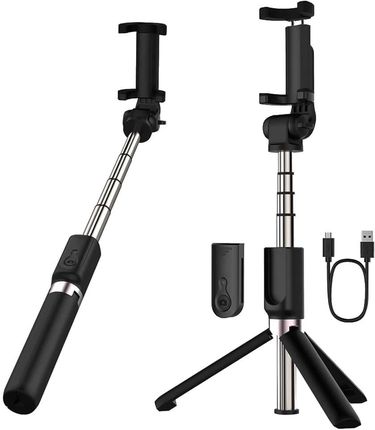 Mini statyw do telefonu z wysięgnikiem i pilotem Bluetooth Apexel APL-D3