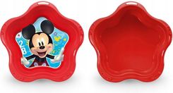 Injusa Myszka Mickey Piaskownica Muszelka Basen 2W1