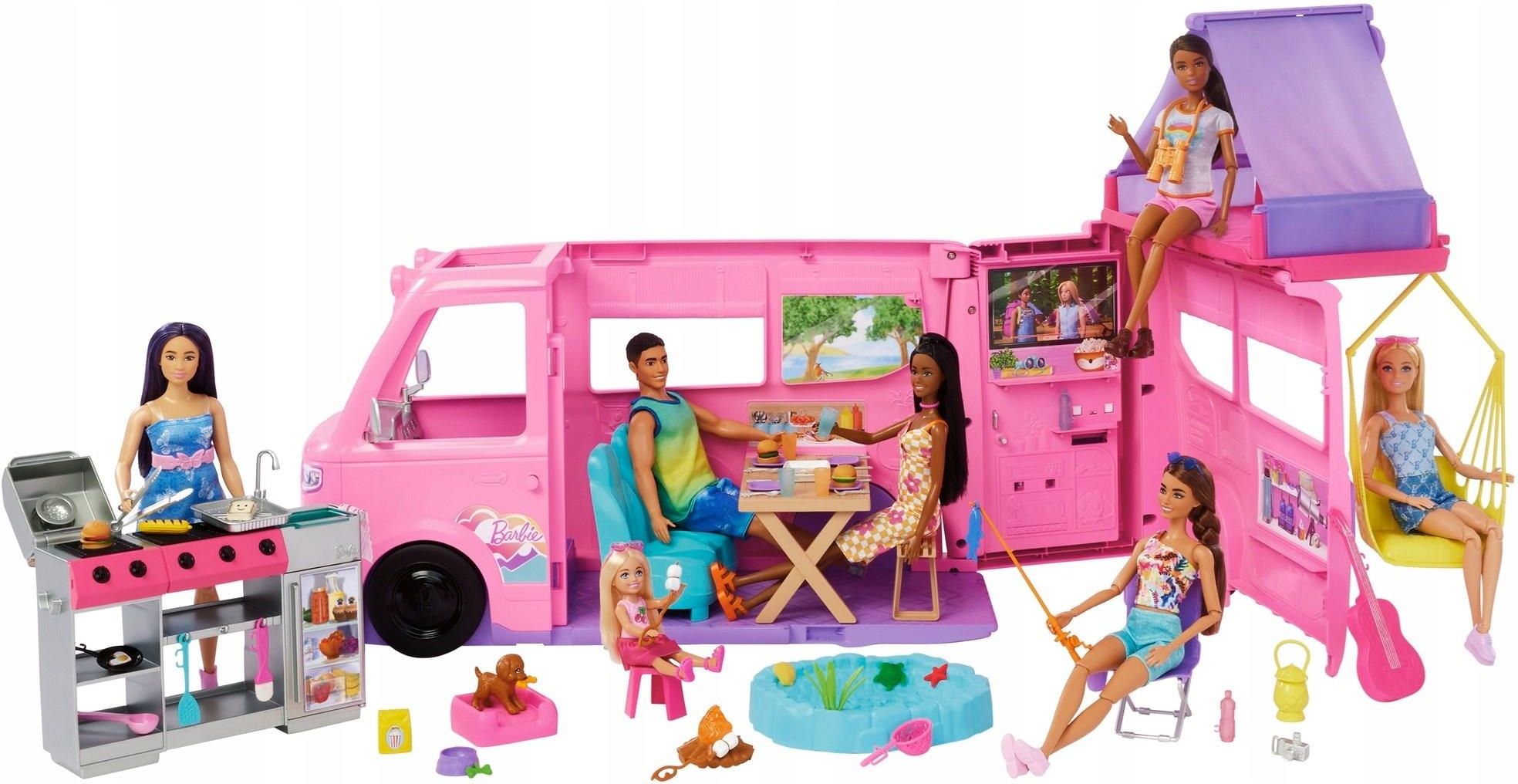 Barbie Camper Casa Mobile Barbie Bodega Aurrera Juguetes Camper De