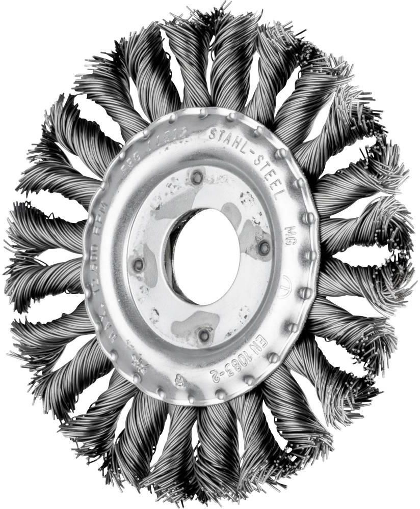 Meule PFERD Ronde Torsadée Inox – 115 Mm, Alésage 22,2 Mm, Pour Métaux Et Minéraux