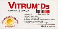 Zdjęcie Vitrum D3 2000j.m. 120kaps. - Kosów Lacki