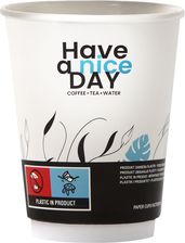 Zdjęcie Paper Cups Factory Have A Nice Day 250Ml Kubek Double Wall, Kubki Papierowe Jednorazowe - 24szt. (Rękaw) - Skarżysko-Kamienna