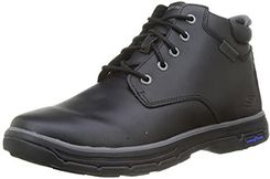 Zdjęcie Skechers Męskie buty Segment 2.0 Brogden Chukka, Czarna skóra, 42 EU [esnt] - Babimost