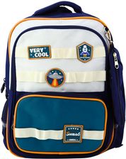 Zdjęcie Lean Plecak Szkolny Naszywki Kosmiczne Z Piórnikiem Granatowy 16L - Maków Podhalański