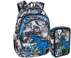 Zdjęcie Coolpack Zestaw Plecak Piórnik Podwójny Z Wyposażeniem T-Rex - Przecław