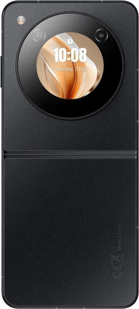 スマートフォン本体 nubia Flip 5G 8GB + 256GB Black Nubia Flip 5G 8/256 GB Czarny