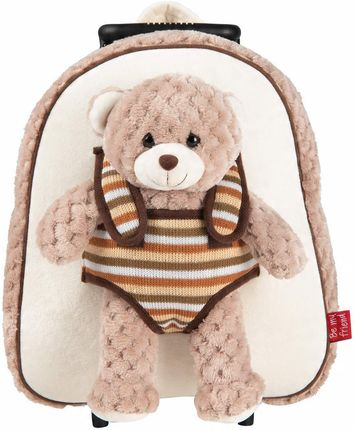 Perletti Plecak Dziecięcy Z Misiem Pluszowym Na Kółkach