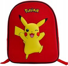Zdjęcie La Plume Doree Plecak Pokémon Eva 3D 32Cm Czerwony - Józefów nad Wisłą