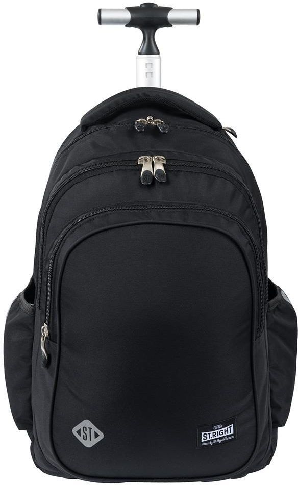 Zdjęcie St-Majewski Plecak Na Kółkach 4 Komorowy Tb1 St.Black Vintage - Sierpc