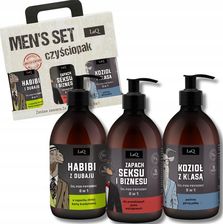 Zdjęcie Laq Czyściopak Męski Zestaw Żel Pod Prysznic 3x500Ml - Czempiń