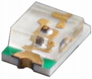 Produktbild von 10er-Pack LED SMD 0805 Blau – 100-160 Mcd, 120°, 2,5-3,6V, 20mA, 470 Nm, Transparent, 2x1,25x1,1 Mm, LUCKY LIGHT