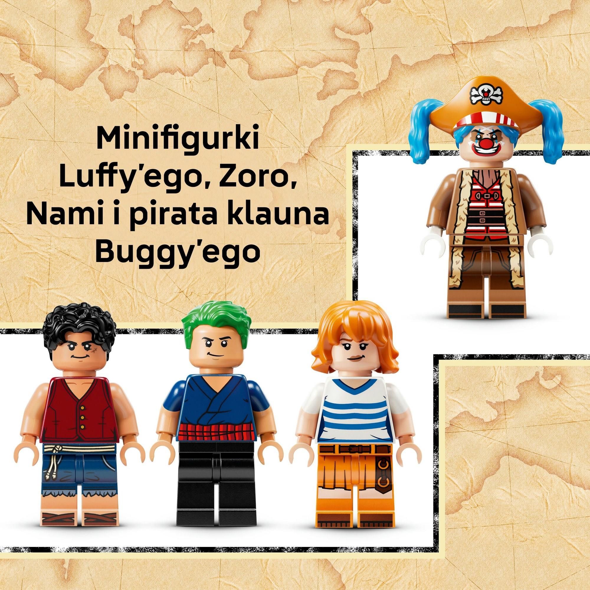 ONE PIECE - 2R3aN LEGO ONE PIECE 75637 Namiot cyrkowy klauna Buggy'ego - Ceny
