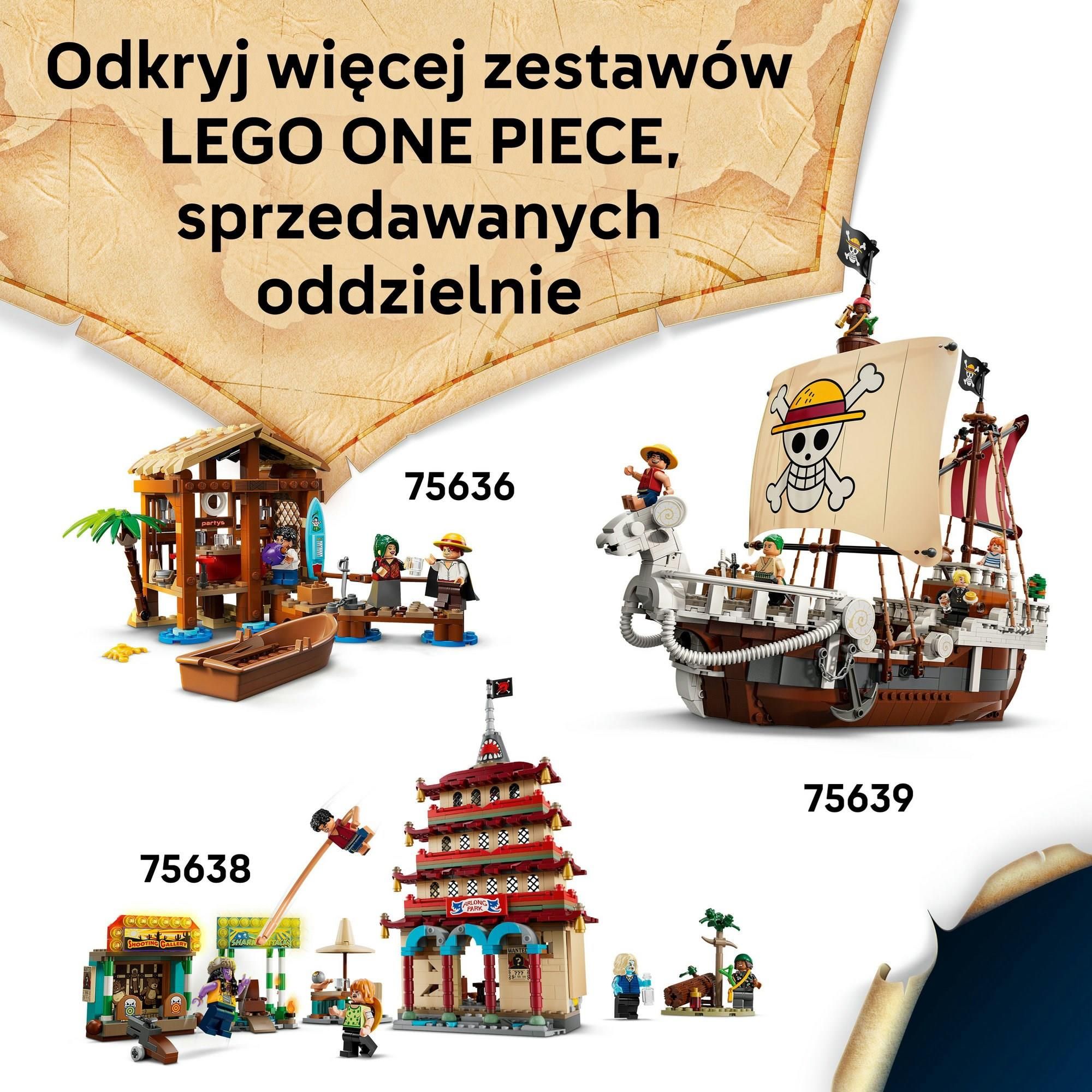 LEGO ONE PIECE 75637 Namiot cyrkowy klauna Buggy'ego - Ceny