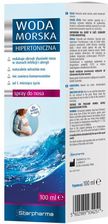 Zdjęcie Starpharma Hipertoniczna Woda Morska Spray Do Nosa 100ml - Mikołów
