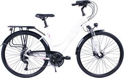 Zdjęcie Romet Rower Trekkingowy Damski Gazela 6.1 Limited Export M18" Biały 28 - Śrem