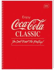 Zdjęcie Interdruk Kołozeszyt A4/100 Kartek W Kratkę Coca Cola - Żnin