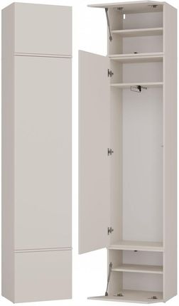 Garderoba Szafa 50 cm bezuchwytowa Kaszmir Beż