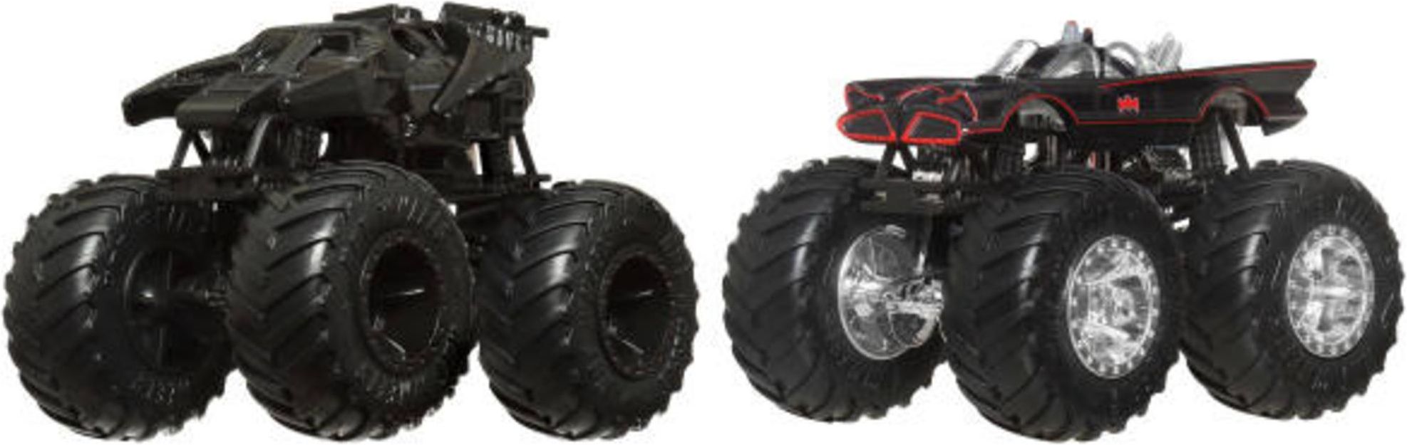 Hot Wheels Monster Truck Batman DC Comics vs Batman Classic