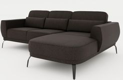 Zdjęcie Dolmar Narożnik Velumo Manza 29 Ciemny Brąz Prawy - Łódź