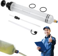 Zdjęcie Verk Group Odsysarka Do Płynów 200ml 11507 - Oborniki Śląskie