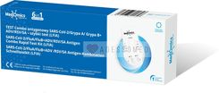 Zdjęcie Test combo 6w1 Medomics STREP A/Grypa A/B/RSV/ADENOVIRUS/ COVID-19 - test profesjonalny - Warszawa