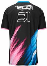 Zdjęcie Kappa - Kombat Ocon BWT Alpine F1 Team 2024 koszulka chłopięca - Pelplin