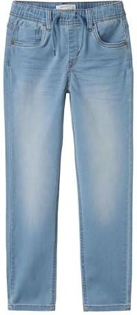 Produktbild von NAME IT Jogger Fit Jeans Für Jungen – Slim Fit, Elastisch, Mit Kordelzug (Modell 5225-th Noos)