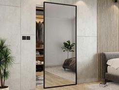 Zdjęcie Galakor Drzwi Przesuwne Aluminium Czarne Magic 102,5cm - Krobia