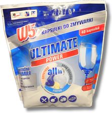 Zdjęcie W5 Ultimate Power Allin1 Tabletki Do Zmywarki 40szt. - Kraków