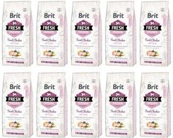 Zdjęcie Brit Fresh Chicken & Potato Puppy Healthy Growth 10x2,5Kg - Zakopane