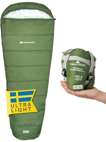 Trinordic Śpiwór Letni Mumia 780G Z Zamkiem Błyskawicznym