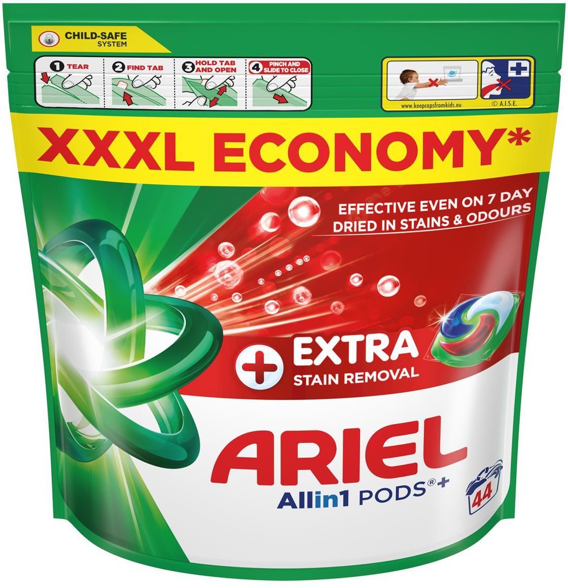 Ariel Extra Clean All-in-1 + Kapsułki do prania 44 szt. - Ceny i opinie ...