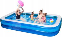 Sunclub Basen Ogrodowy Dmuchany Prostok�tny 262x175x50cm A51258