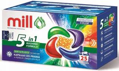 Zdjęcie Mill Kapsułki Do Prania Kolor Perełki Zmiękczające 25szt. 5 In 1 - Grajewo