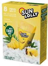 Zdjęcie Sunquick Sun Lolly Lody wodne ANANAS (8x60ml) 480ml - Czchów