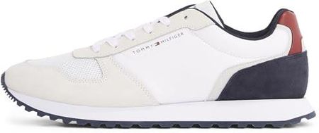 Tommy Hilfiger New Runner Eva Mix Fm0Fm05465, niski top, męski, biały (biały), 44 EU [esnt]