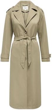 Only Kobiety Onlline X-Long Cc Otw Płaszcz, Humus, M [esnt]