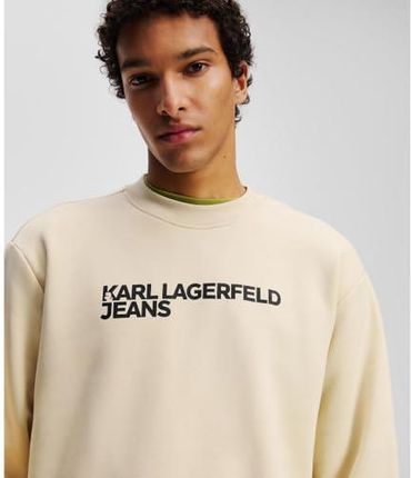 T-Shirt KARL LAGERFELD JEANS Essential Logo – Maniche Corte, Vestibilità Regolare, 100% Cotone Biologico, Colore Bianco, Per Donna