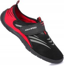 Zdjęcie Aqua Speed Buty Do Wody Pływania Na Plażę Jeżowce Rafę Czarny Czerwony - Tuszyn