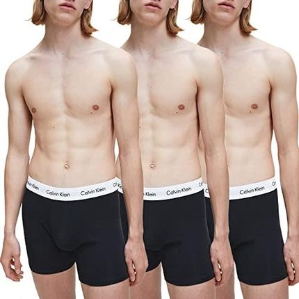 Calvin Klein Bokserki 3 szt Krótkie bokserki Mężczyźni, czarny, L [esnt]