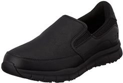 Zdjęcie Skechers Mokasyny męskie Nampa Groton, Czarny syntetyczny PU, 43 EU [esnt] - Annopol