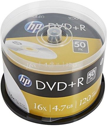 Hewlett Packard DVD+R HP 4.7GB 16X DO NADRUKU CAKE 10SzT