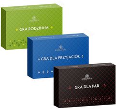 Zdjęcie Karciani.pl Zestaw 3 Gier Karcianych Gra Dla Par + Gra Dla Przyjaciół + Gra Dla Rodziny - Biskupiec