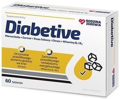 Zdjęcie Rodzina Zdrowia Diabetive 60tabl. - Kościan