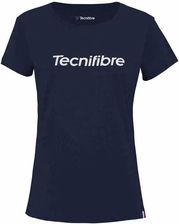 Zdjęcie Tecnifibre Club Cotton Tee Damski T-Shirt Tenisowy Niebieski - Dąbrowa Górnicza