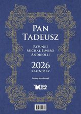 Zdjęcie Kalendarz 2026 ścienny Pan Tadeusz - Michał Andriolli Elwiro - Trzebinia