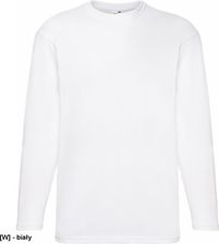 Zdjęcie FOTL-610380 - Koszulka Valueweight z długim rękawem, męska - biały 2XL - Brzesko