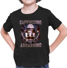 Zdjęcie Cappuccino Assassino V2 - Italian Brainrot - dziecięca koszulka na prezent - Kędzierzyn-Koźle